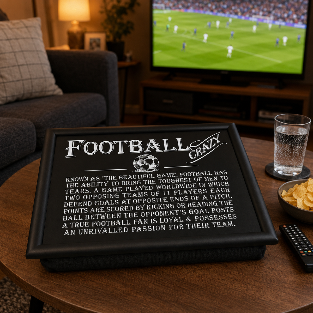 'Football' Lap tray