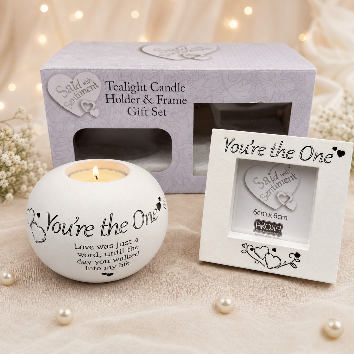 'You're the one' gift set