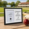 'Cricket'-themed standing photo frame