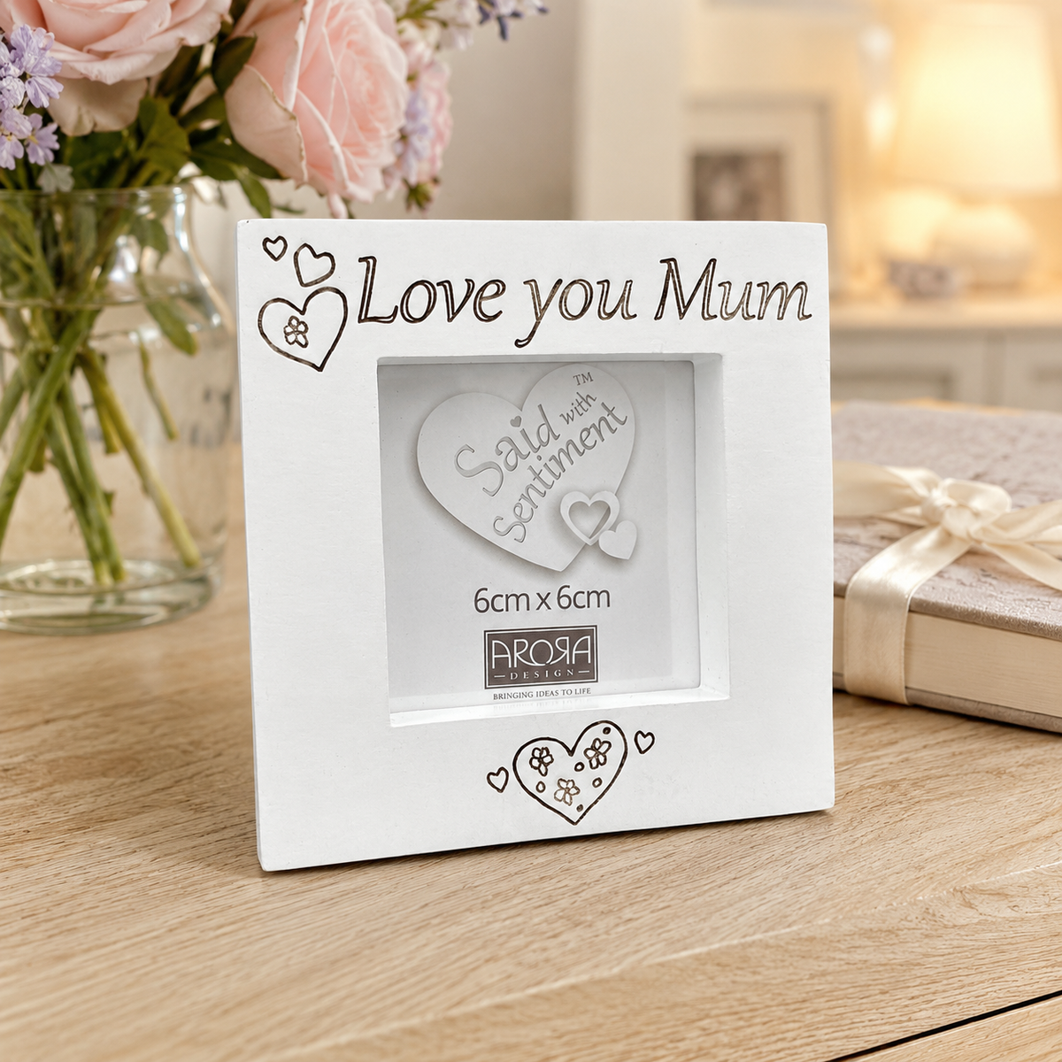 'Love you Mum' photo frame