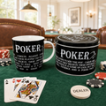 'Poker'-themed mug and tin gift set