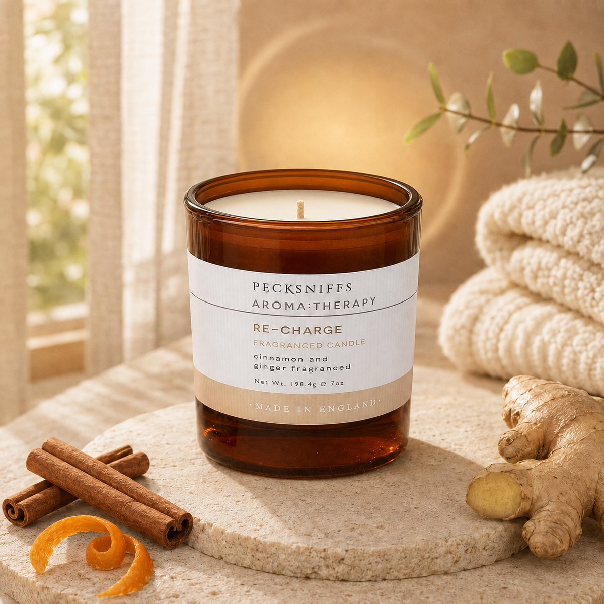 Pecksniff's 'Re-charge' Scented candle