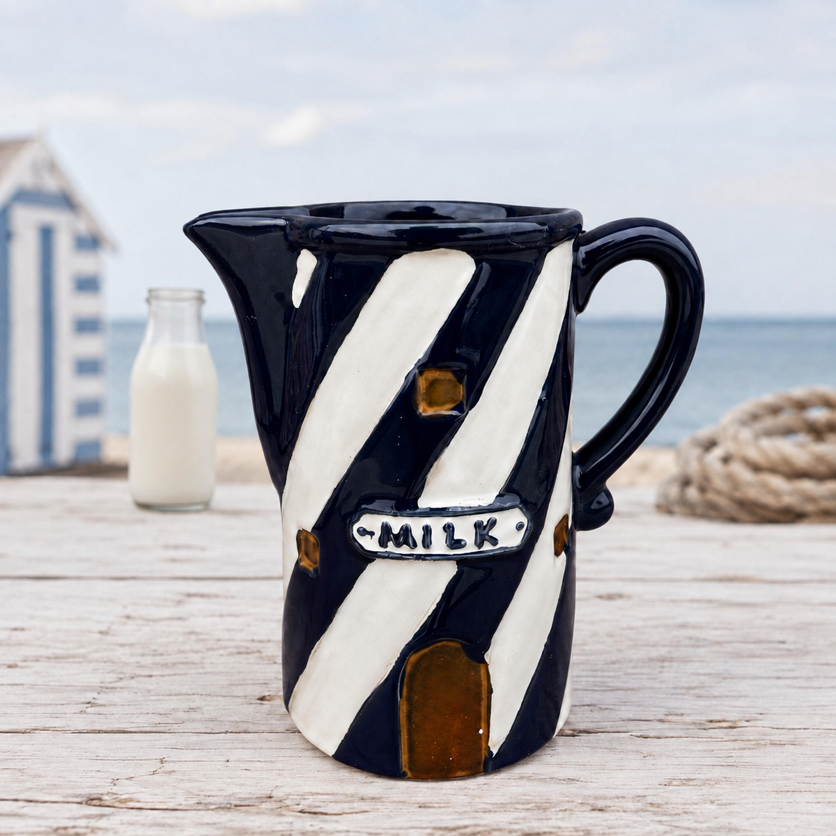 Ceramic nautical theme Milk Jug
