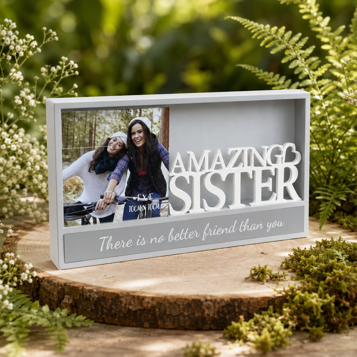 'Sister' 3-D photo frame