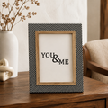 Gorgeous monochrome and wood Picture Frame