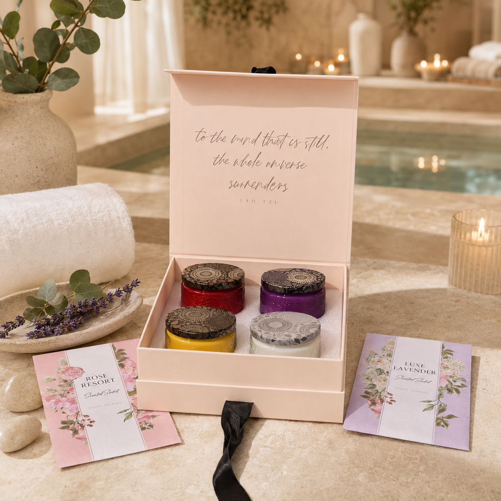 Scent Therapy Candle Gift set